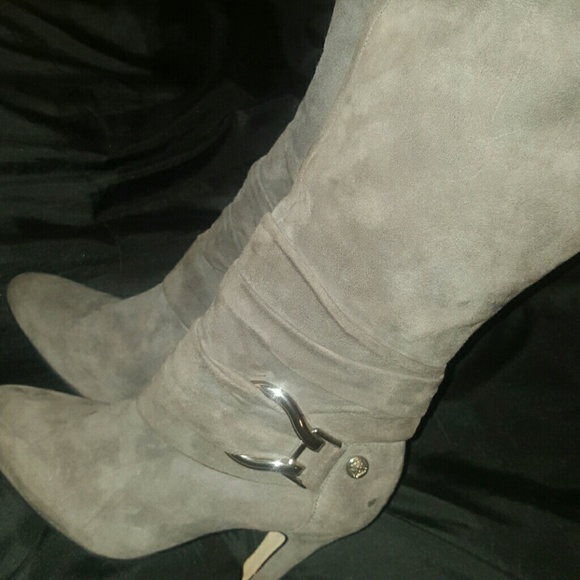 Antonio Melani Knee High Suede Boots - Picture 4 of 4